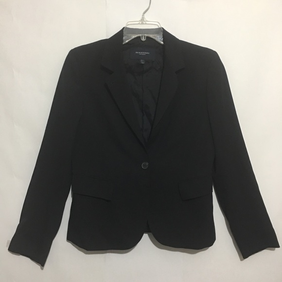 Burberry Jackets & Blazers - Burberry London Stretch Wool Single Button Blazer